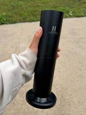 Hotel Collection Matte Black studio pro scent diffuser. Just the diffuser